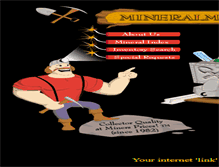 Tablet Screenshot of mineralminers.com